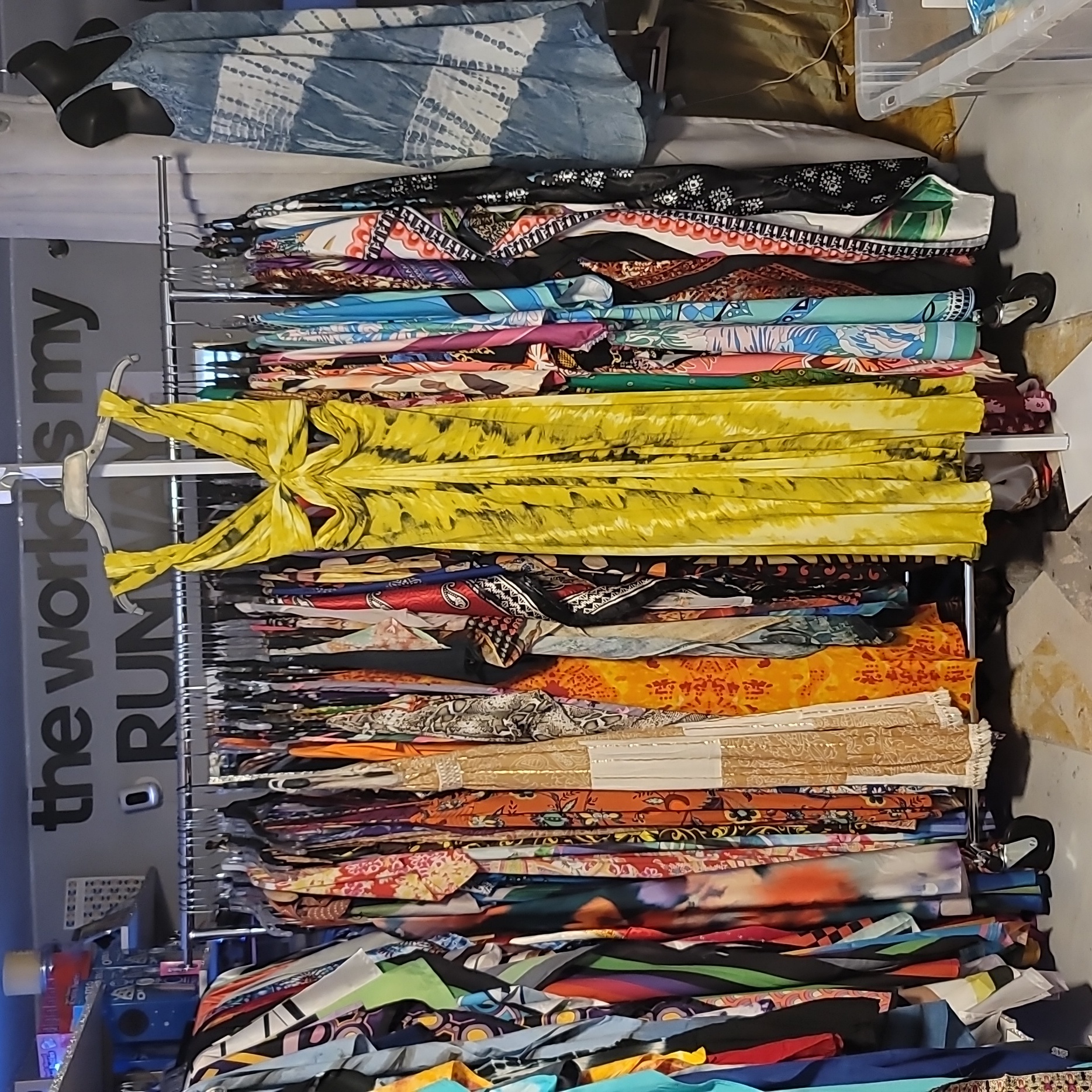 289 Anthropologie Maxi Tie Dye Dress
